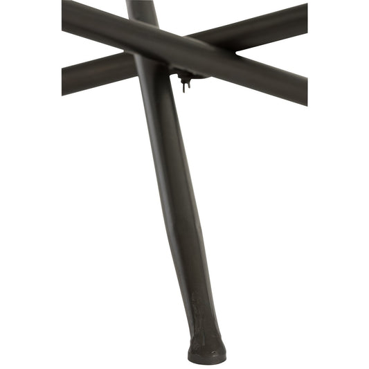 J-Line salontafel Rond - hout/glas - bruin - large