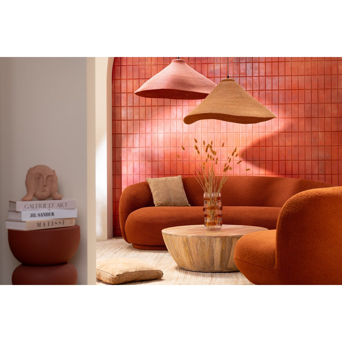 J-Line Salontafel Camille Mangohout Naturel