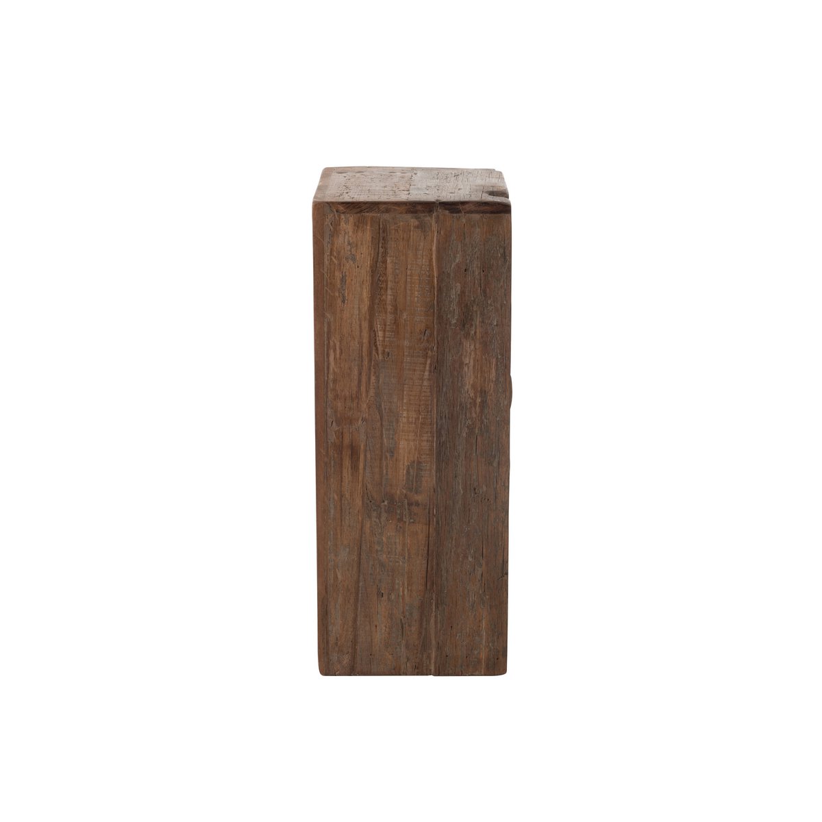 J-Line Kast 12 Laden Brut Gerecycleerd Hout Bruin