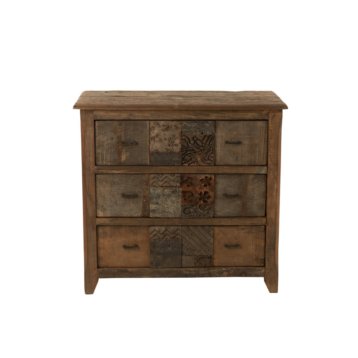 J-Line Kast Verouderd Hout Bruin