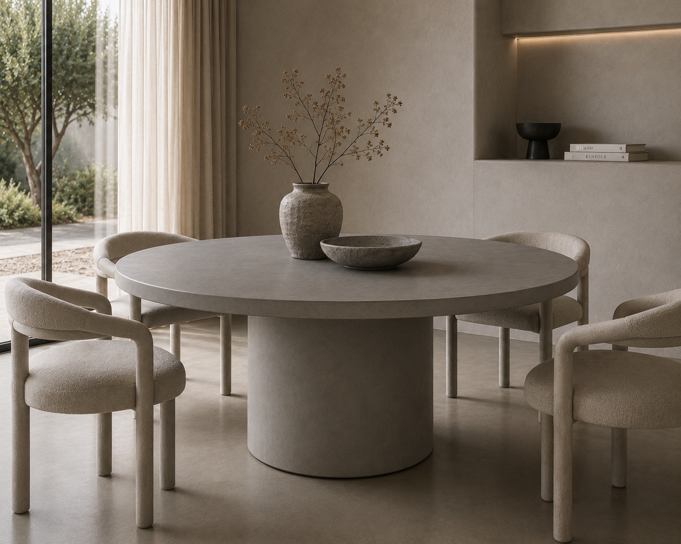 Brute Dining Table Round