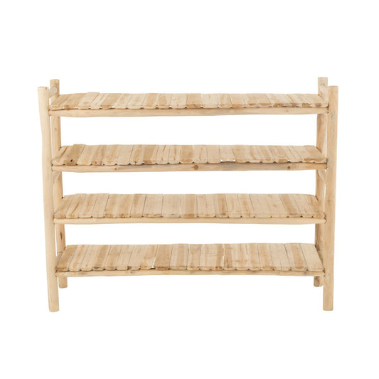 J-Line Rek Ranch Teak Hout Naturel