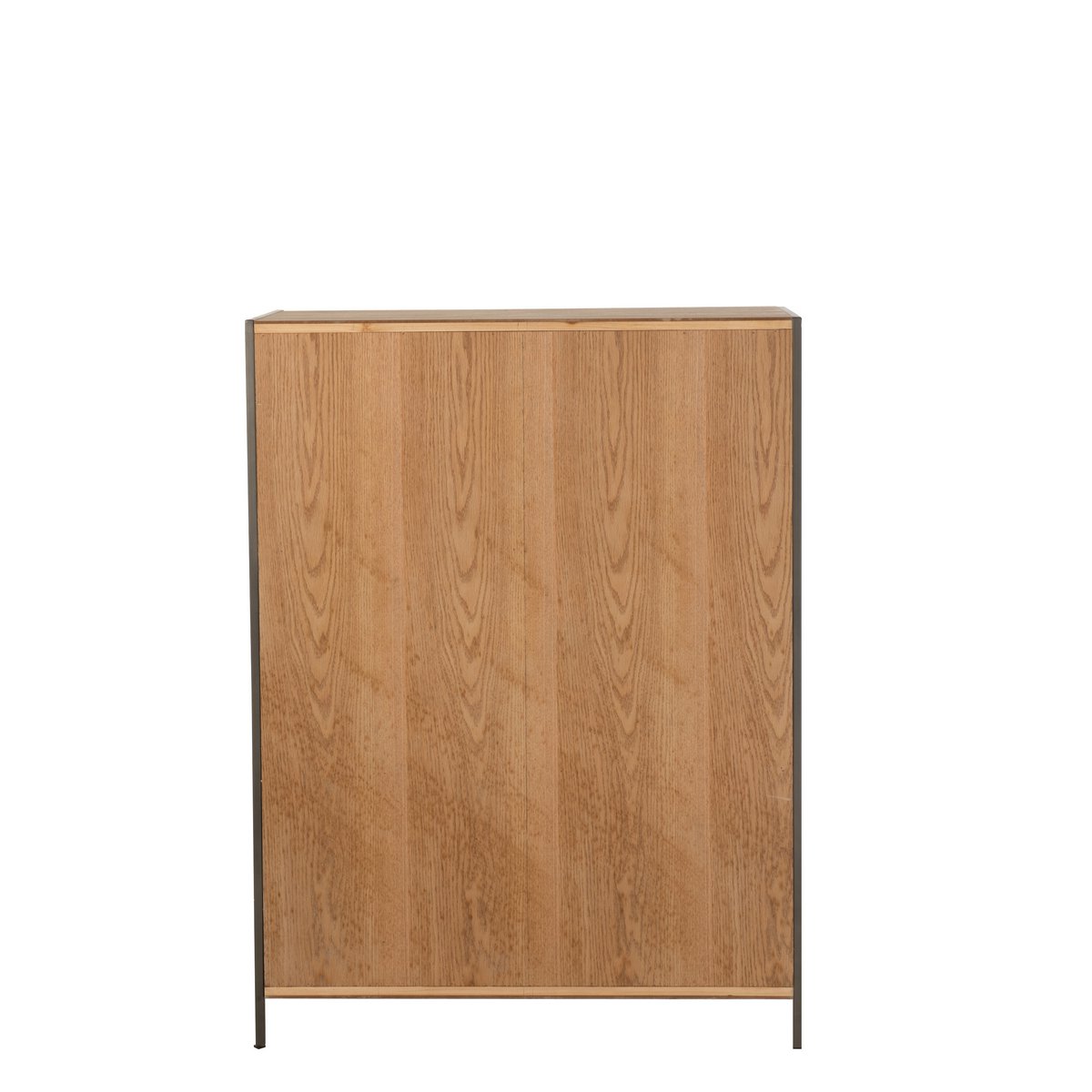 J-Line Compartimenten kast - hout/ metaal - naturel