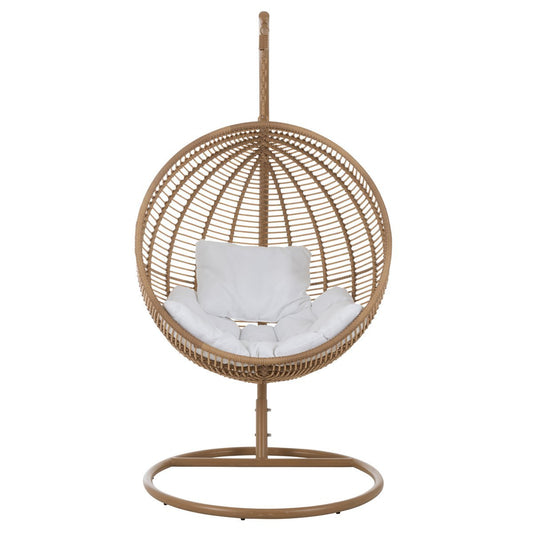 J-Line hangstoel Rond - staal - naturel