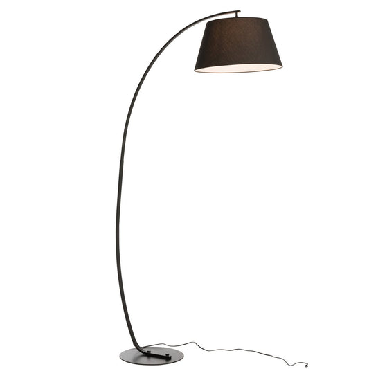 J-Line lamp Staand Boog - metaal - zwart