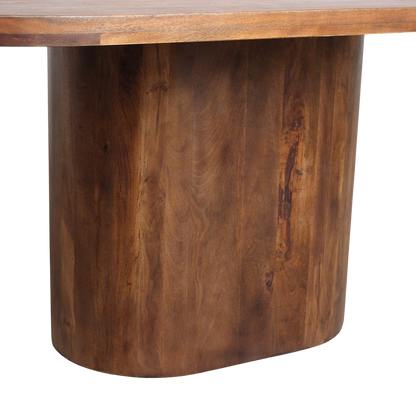 Bullnose langwerpige eettafel 180, 200 of 240 cm