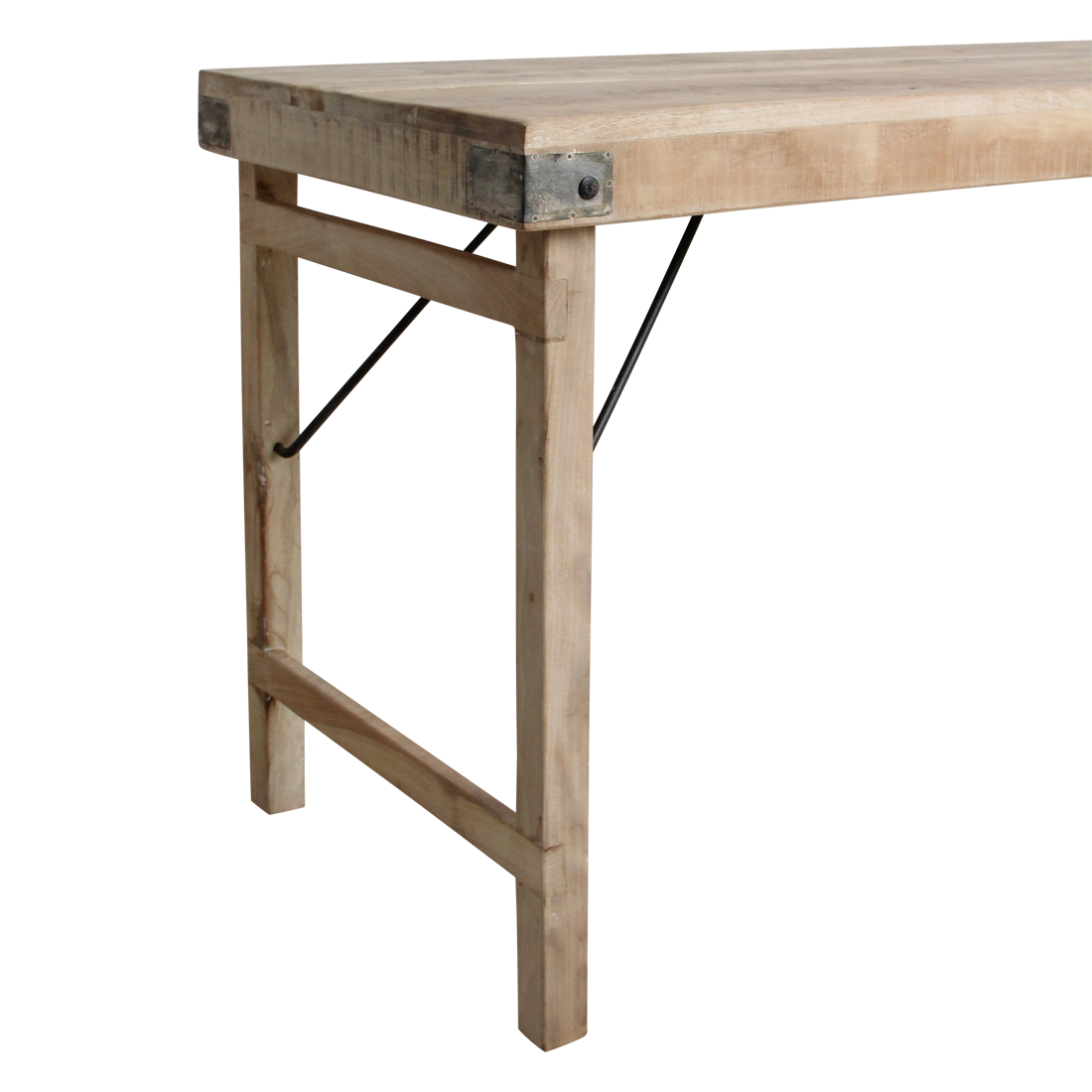 Limewash markttafel/eettafel