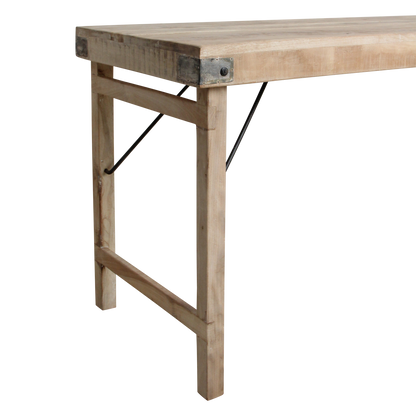 Limewash markttafel/eettafel
