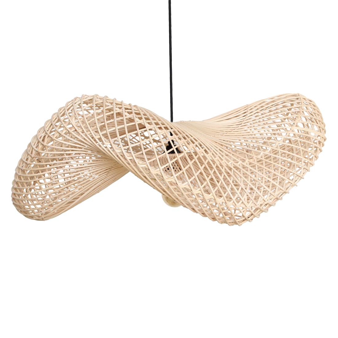Wave hanglamp naturel large