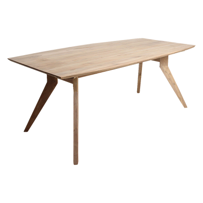 Studio teakhouten eettafel