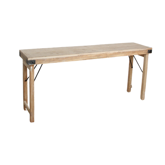 Limewash consoletafel/wandtafel inklapbaar