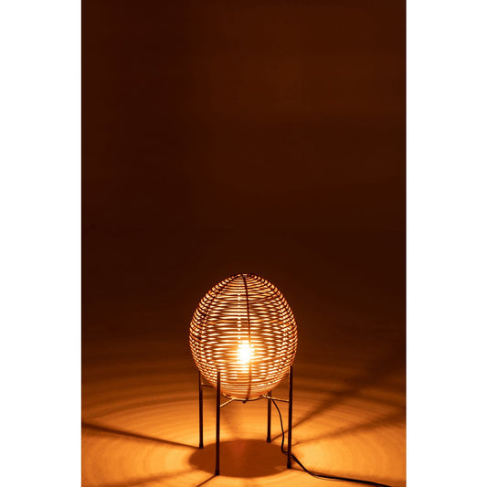 J-Line tafellamp Op Frame - jute/metaal - naturel