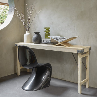Limewash consoletafel/wandtafel inklapbaar
