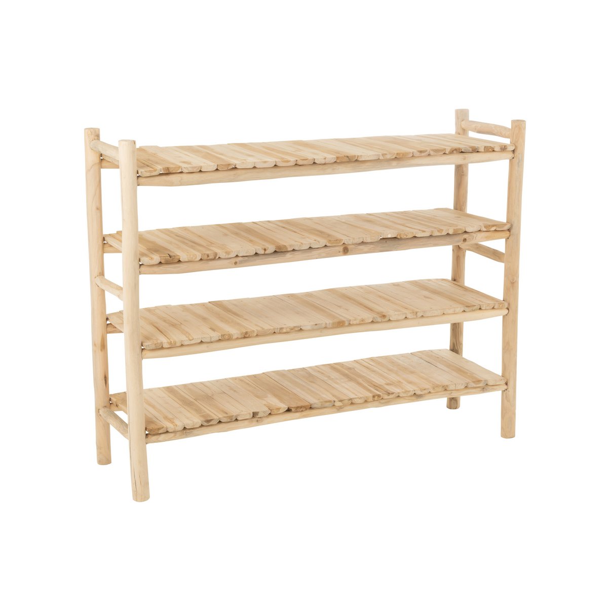 J-Line Rek Ranch Teak Hout Naturel