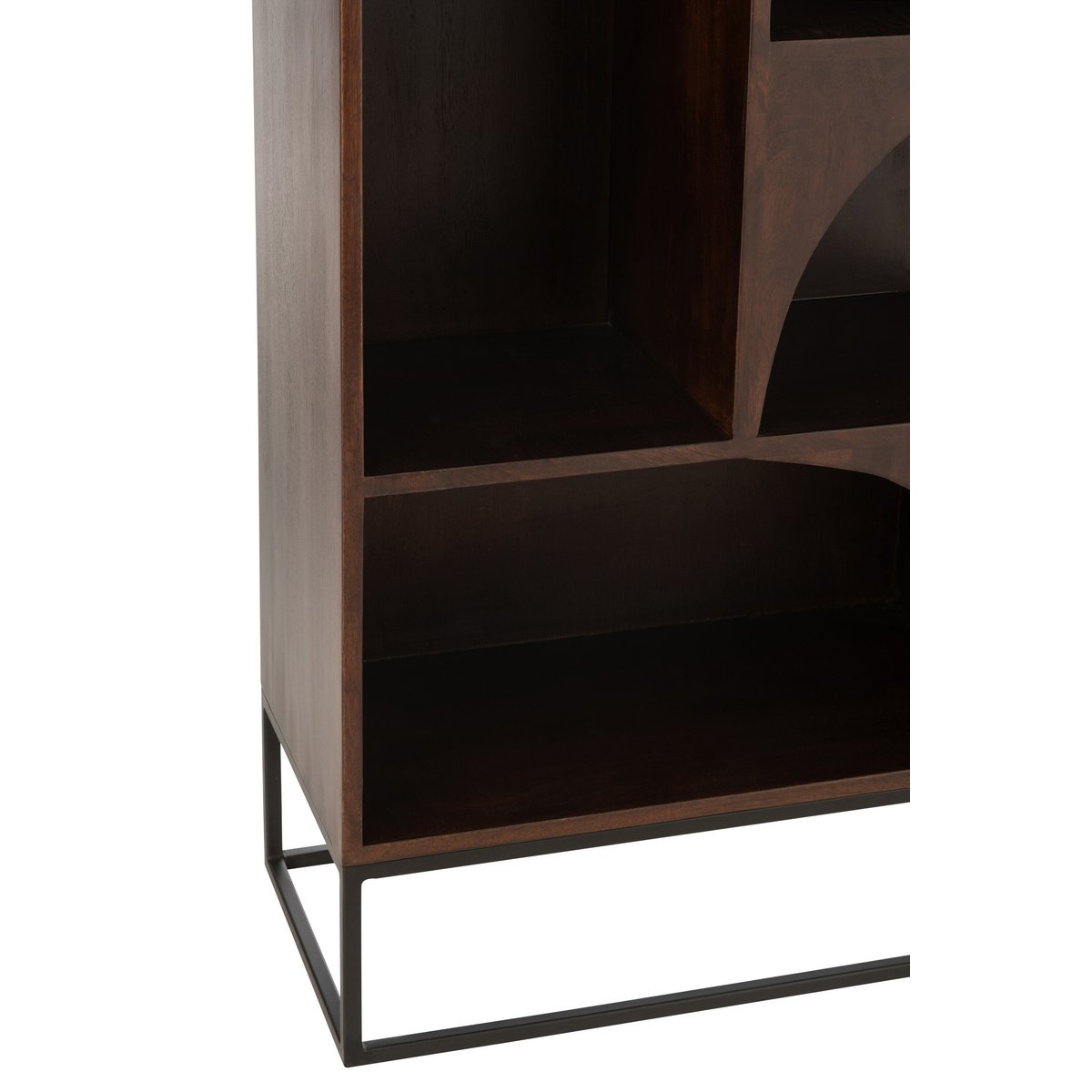 J-Line Rek Mode Mango Hout/Mdf Bruin