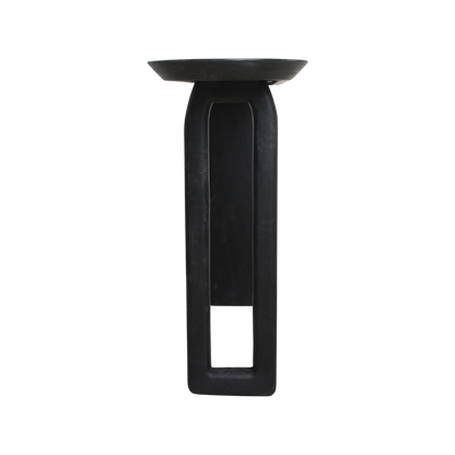 Bullnose consoletafel zwart