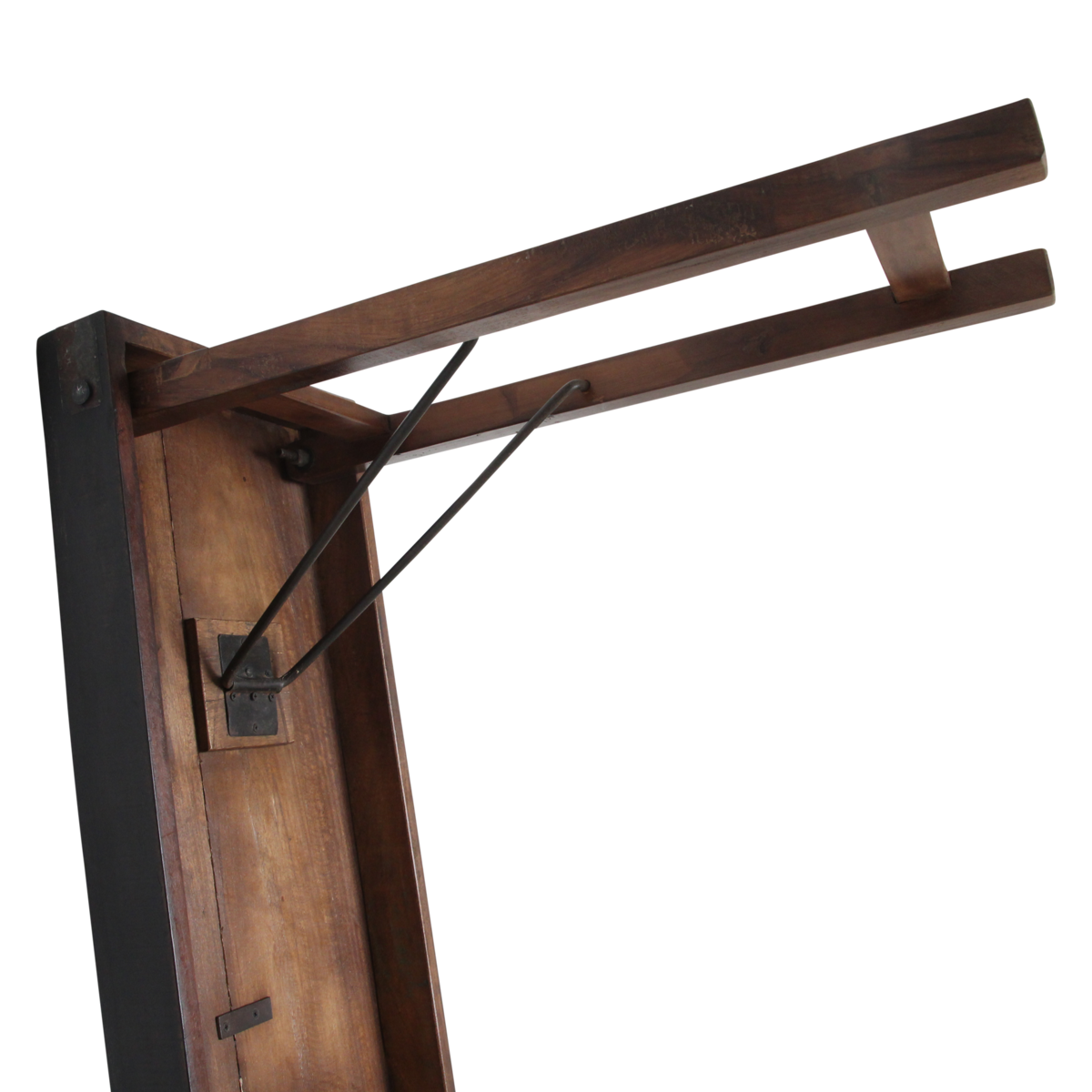 Console tafel zwart opklapbaar
