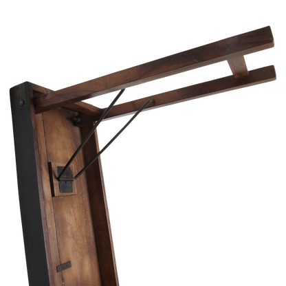Console tafel zwart opklapbaar