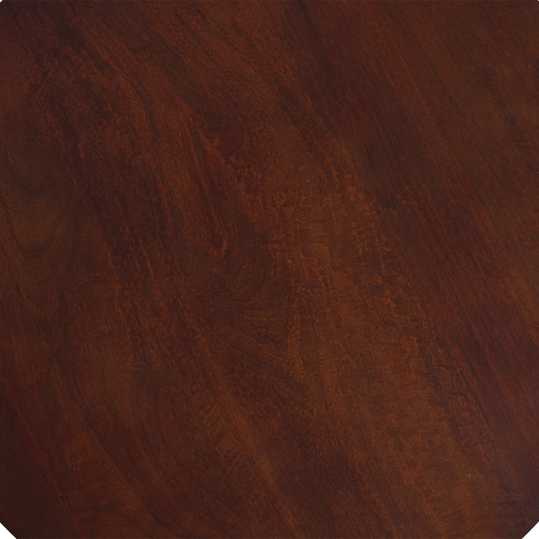 Bullnose bijzettafel bruin 55 cm