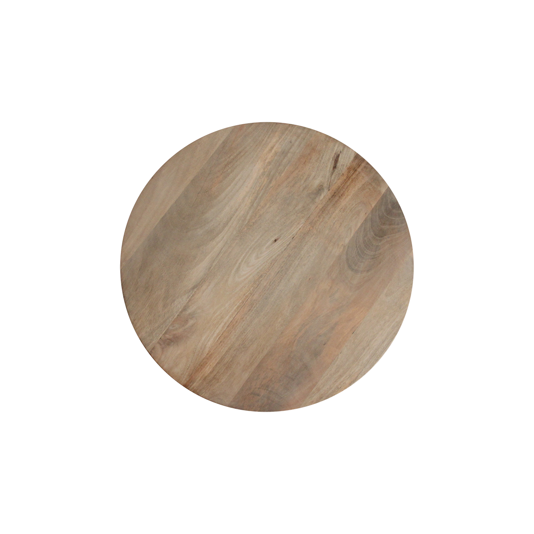 Bullnose bijzettafel naturel 55 cm