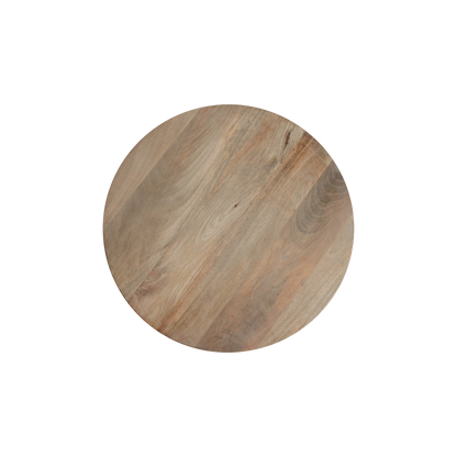 Bullnose bijzettafel naturel 55 cm