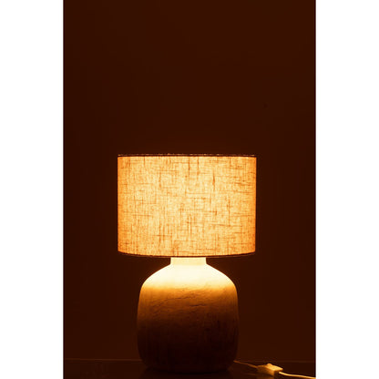 J-line lamp mia terracotta klein