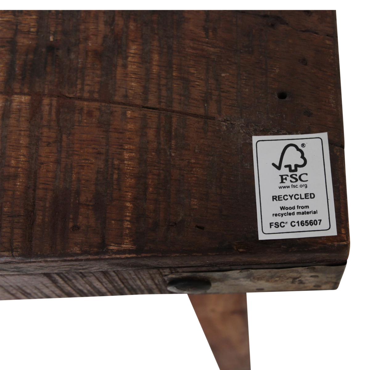 Eettafel bruin opklapbaar