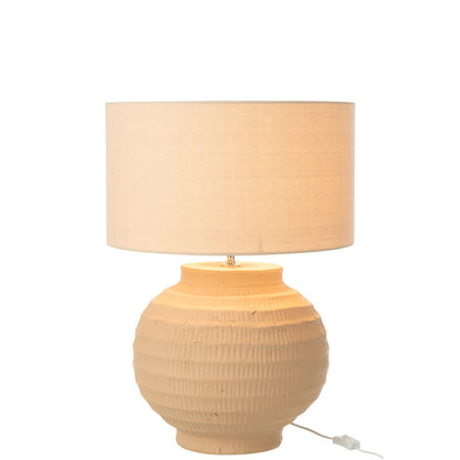 J-Line Tafellamp Terracotta Beige
