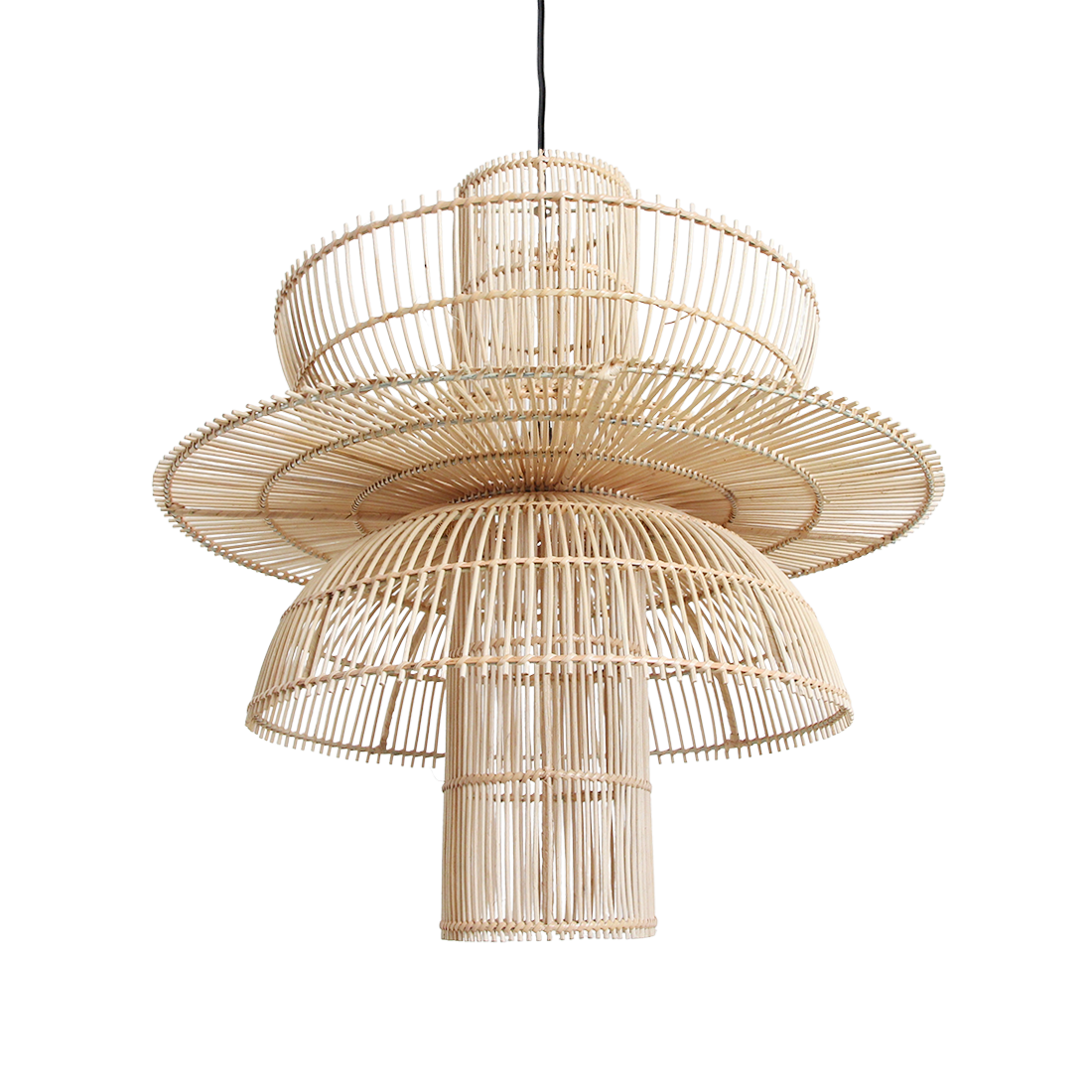 Saturn rotan hanglamp