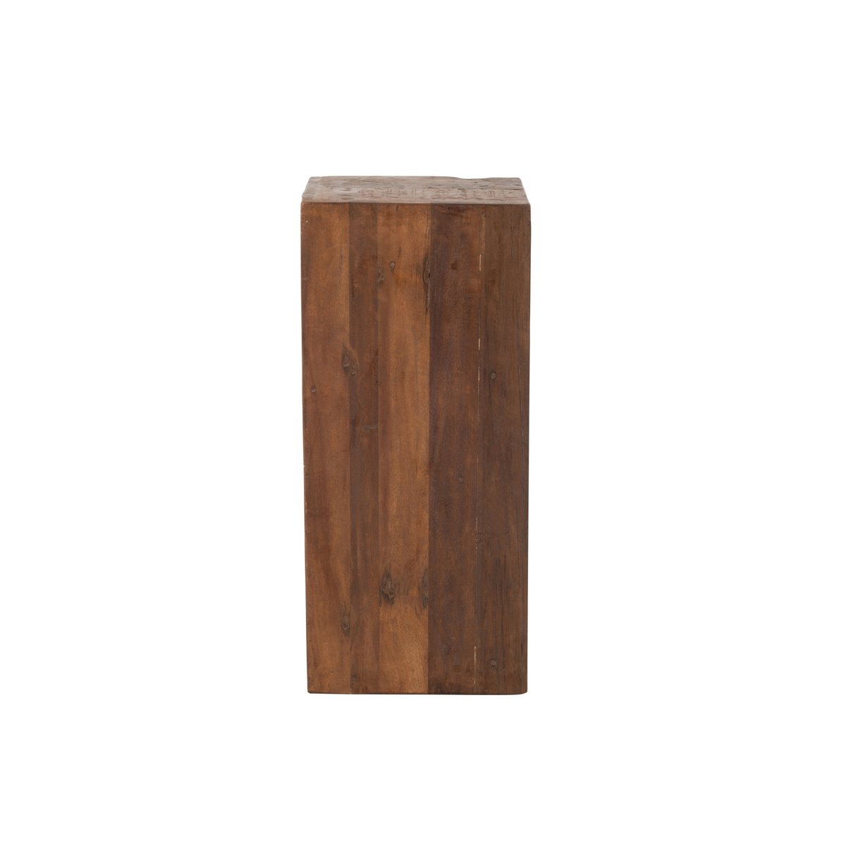 J-Line Kast 12 Laden Brut Gerecycleerd Hout Bruin
