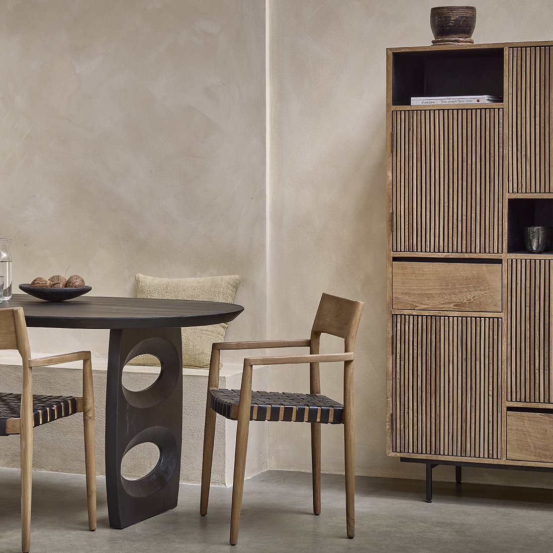Rhythm teakhouten kast