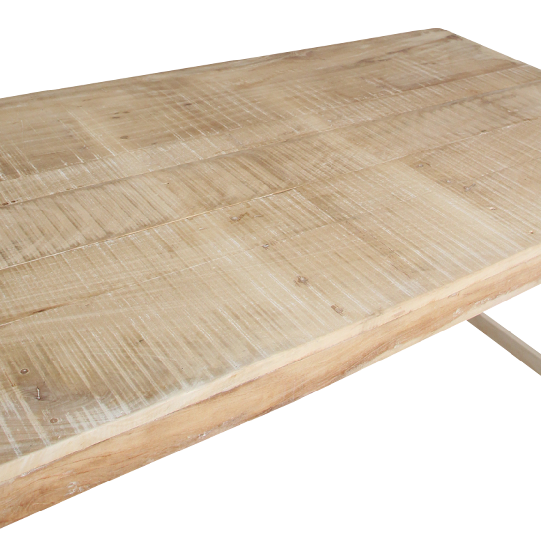 Limewash eettafel inklapbaar