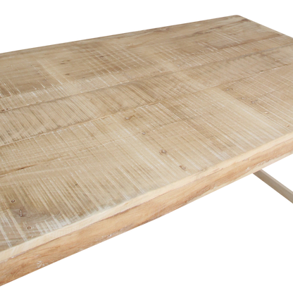 Limewash eettafel inklapbaar