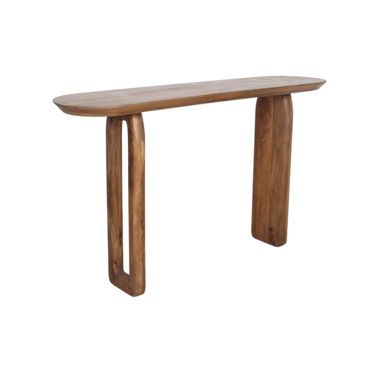 Bullnose consoletafel bruin