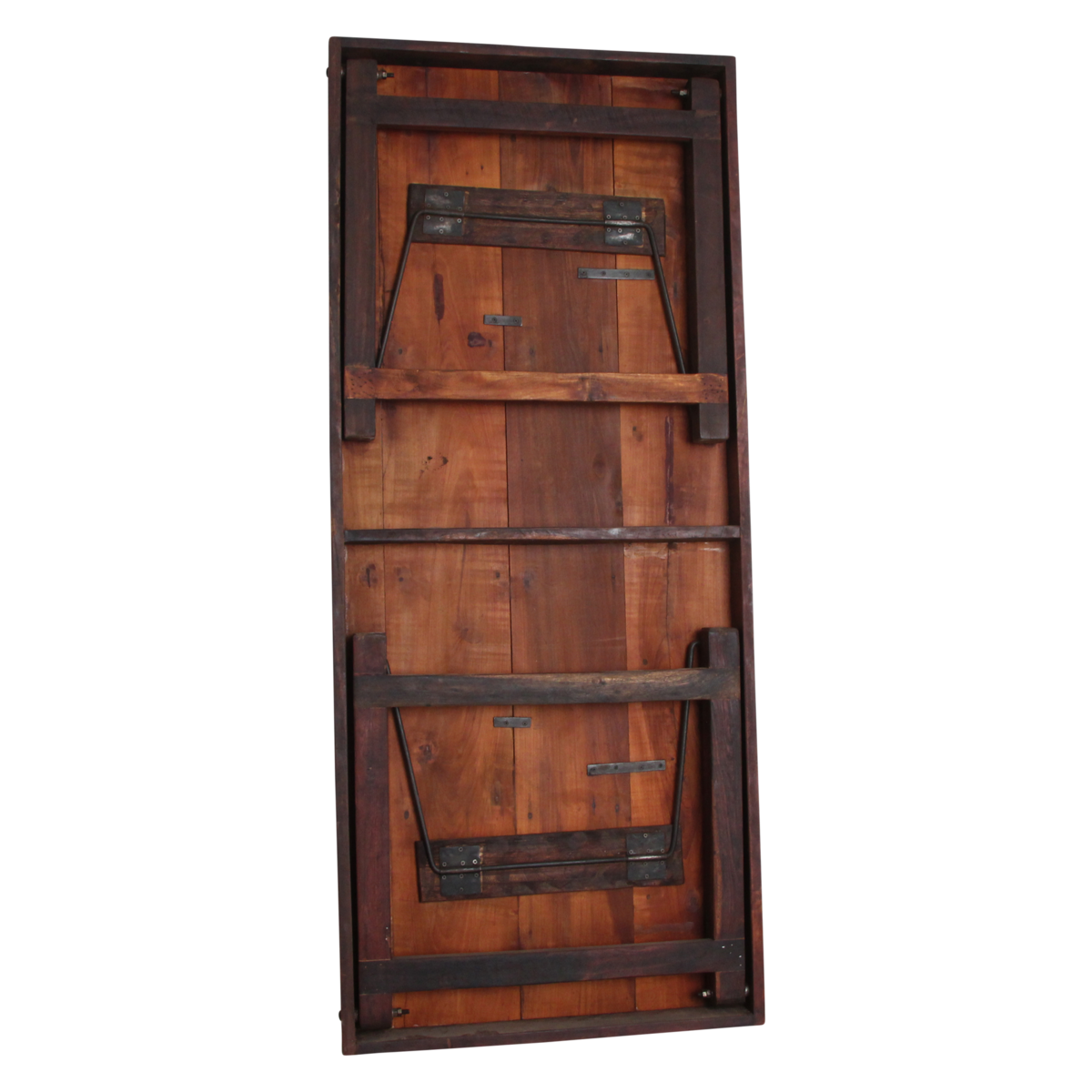 Eettafel bruin opklapbaar XL