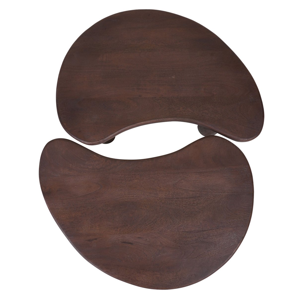 Salontafel Lina – Espresso Mangohout – Set van 2