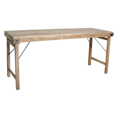 Limewash markttafel/eettafel