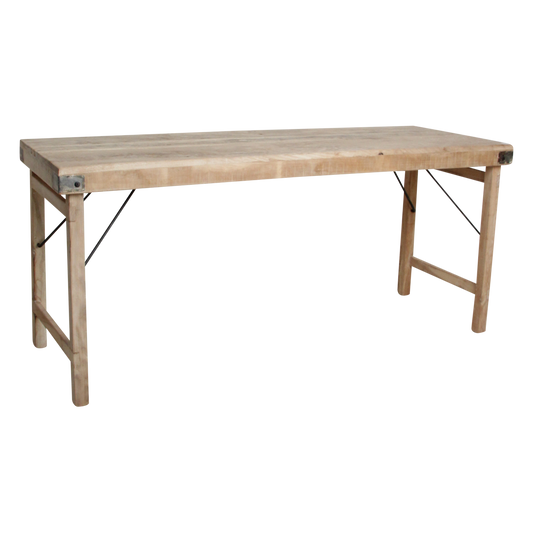 Limewash markttafel/eettafel