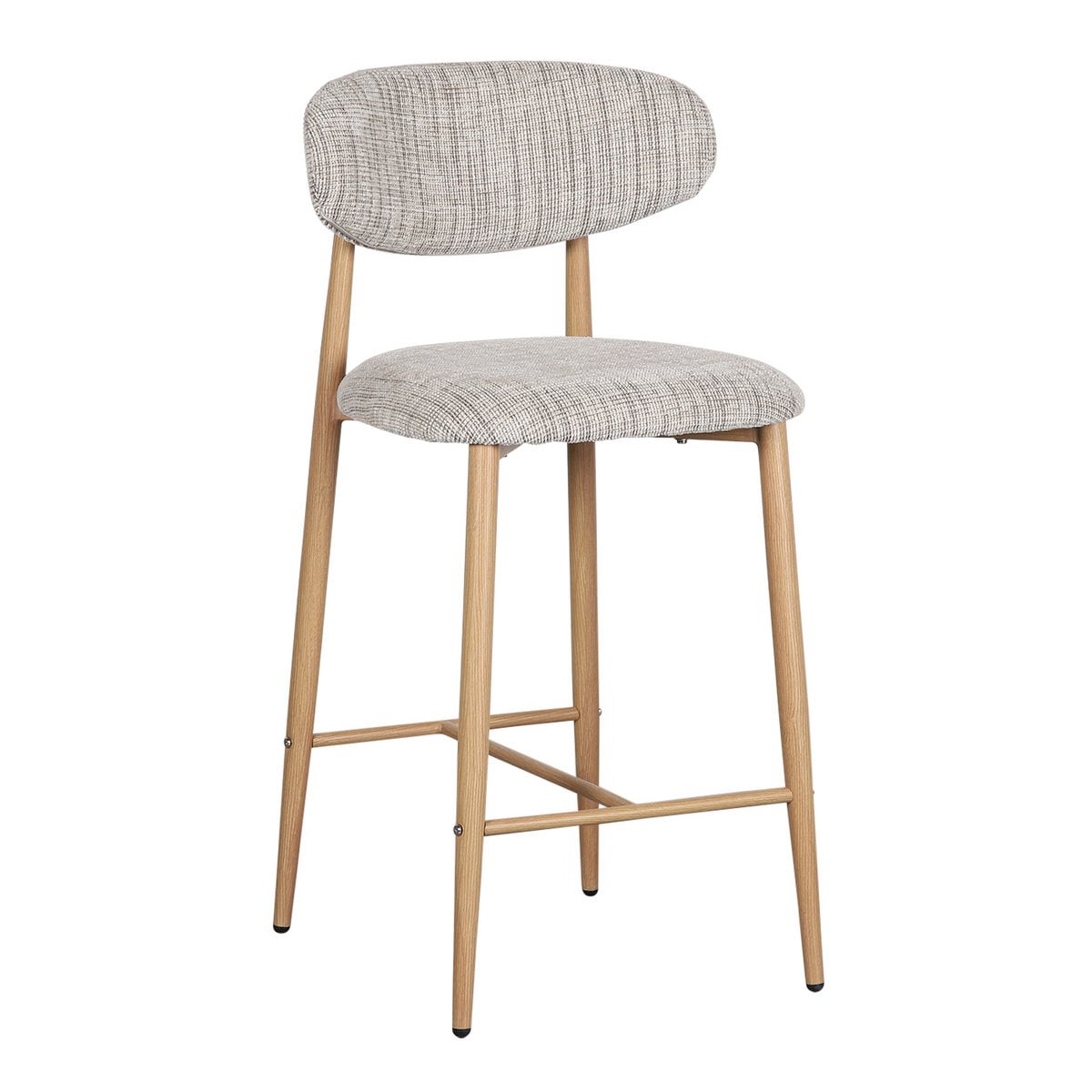 Japandi keukenbar stoel Okura (set van 2)