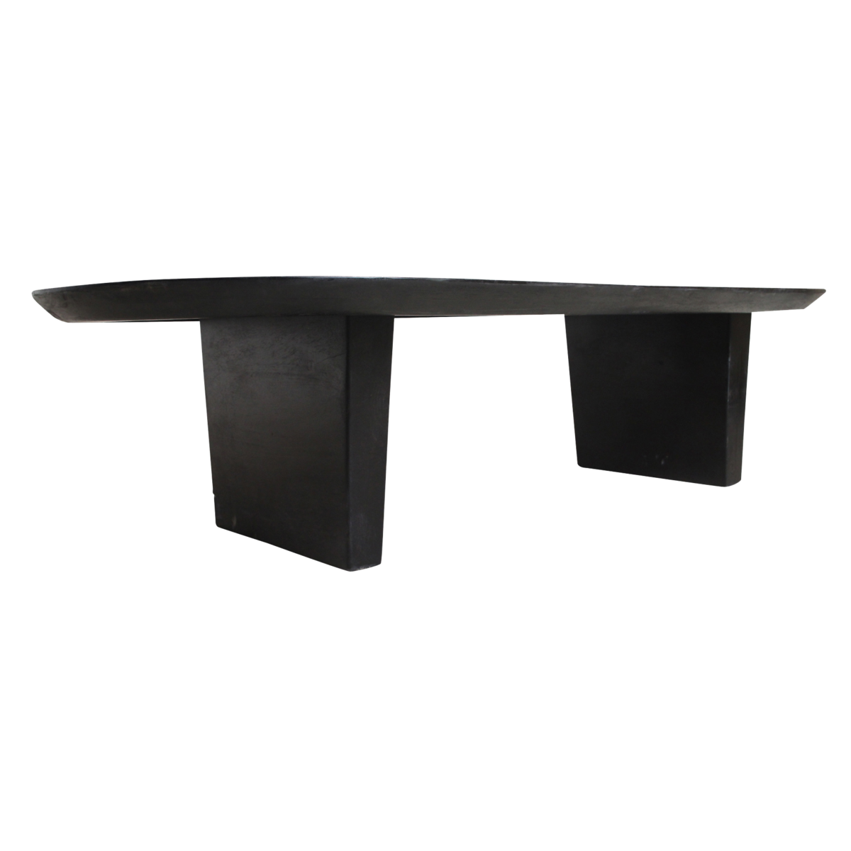 Bullnose salontafel zwart