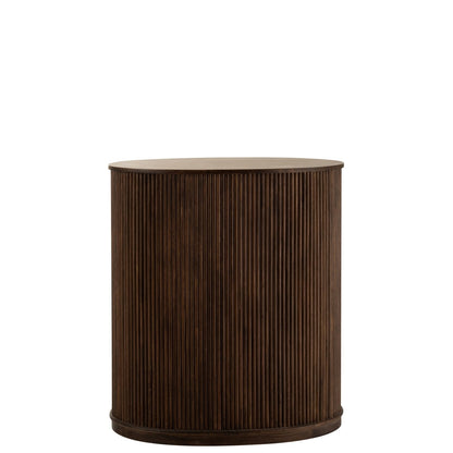 J-Line Kast Reyi Mango Hout Donker Bruin