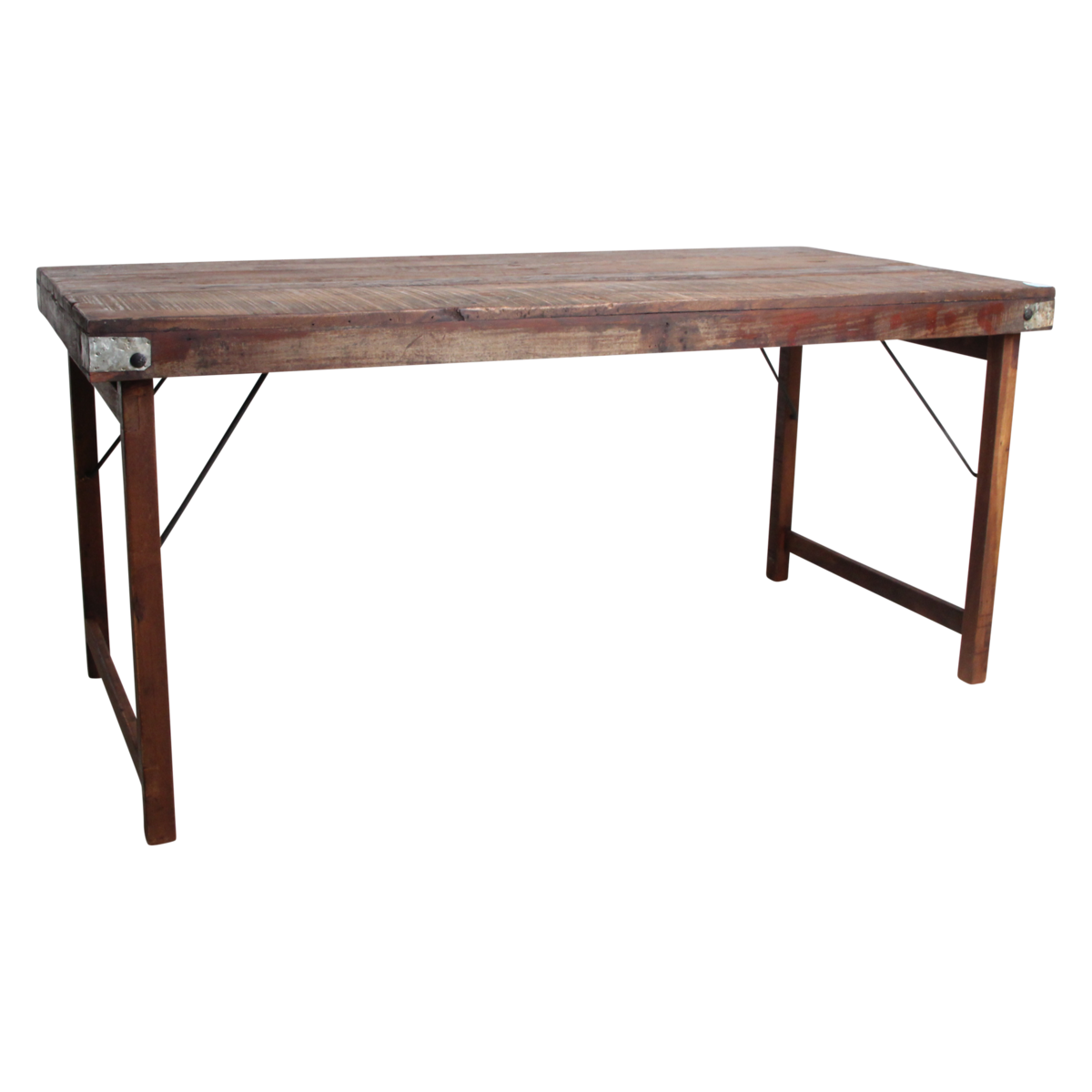 Eettafel bruin opklapbaar