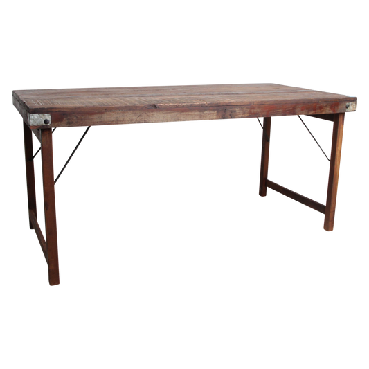 Eettafel bruin opklapbaar