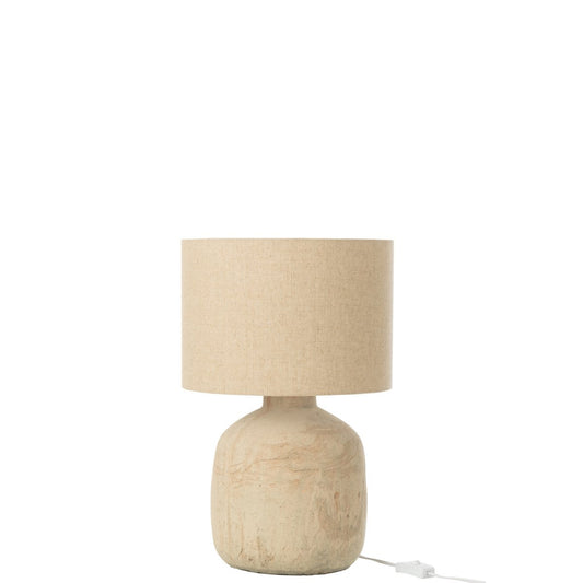 J-line lamp mia terracotta klein