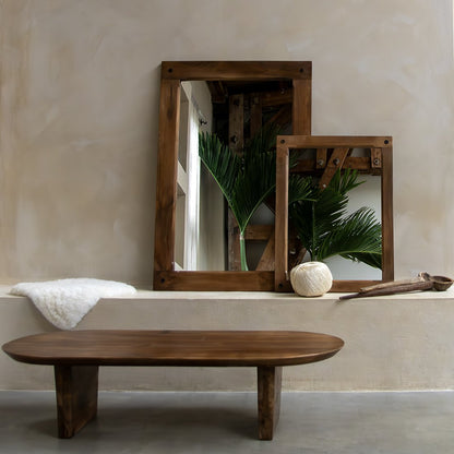 Bullnose salontafel bruin