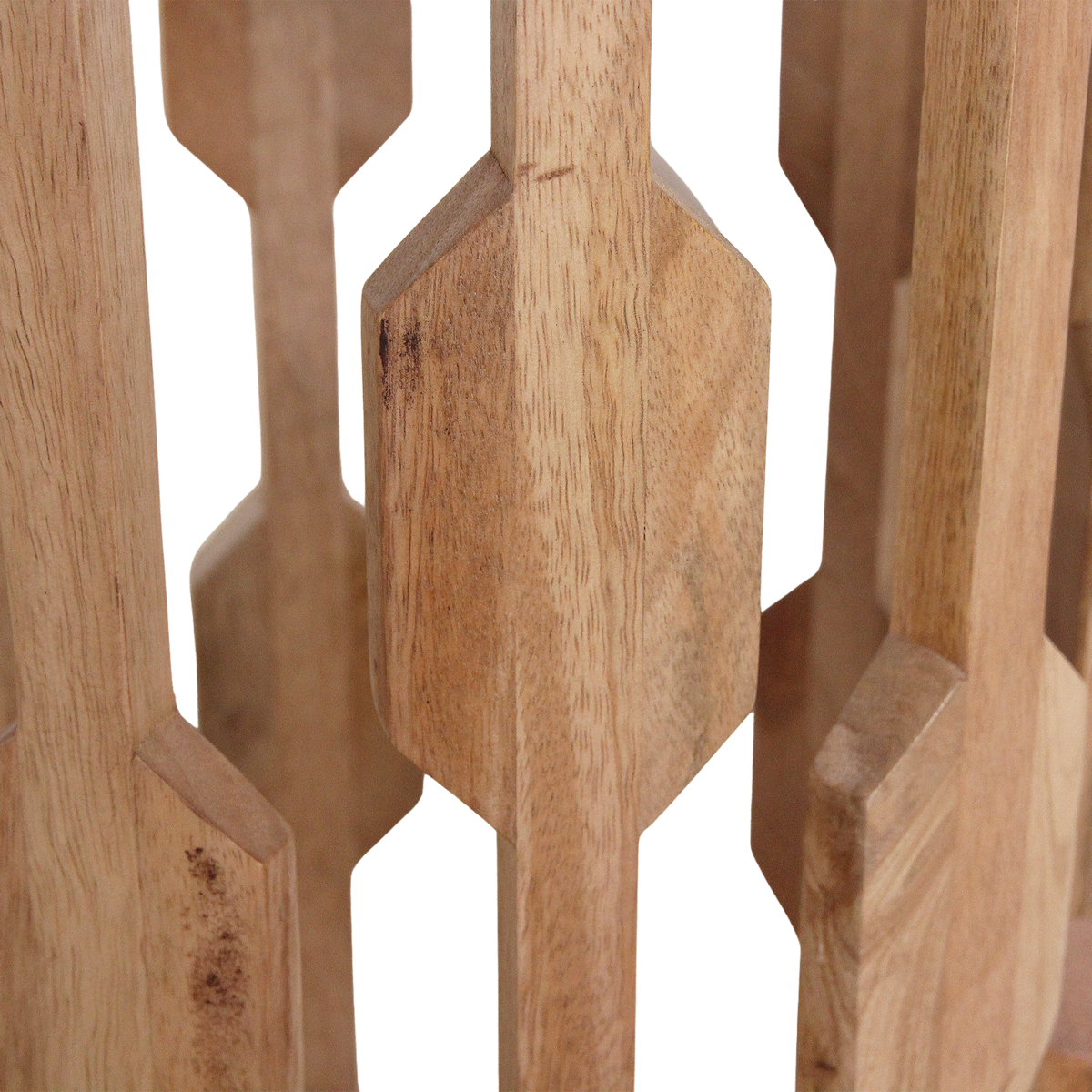 Atjeh bijzettafel marmer wit - 40x40x50 cm