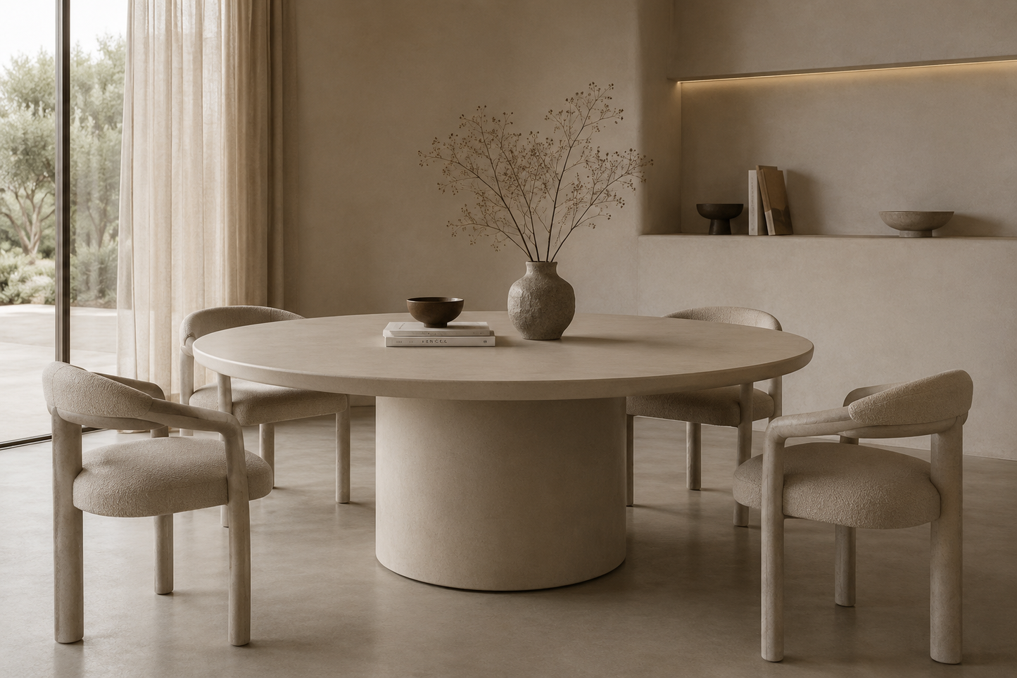 Brute Dining Table Round