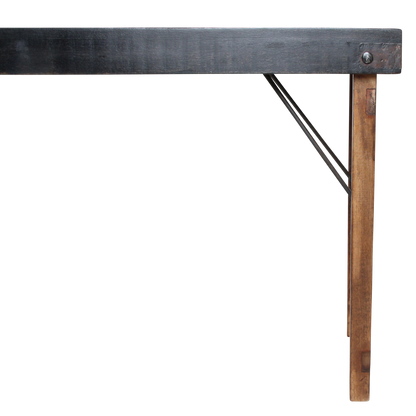 Console tafel zwart opklapbaar
