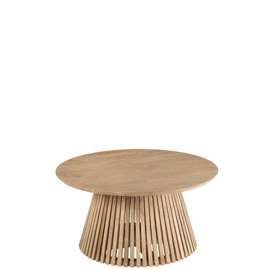 J-Line Tafel Vincent Mangohout Naturel Medium