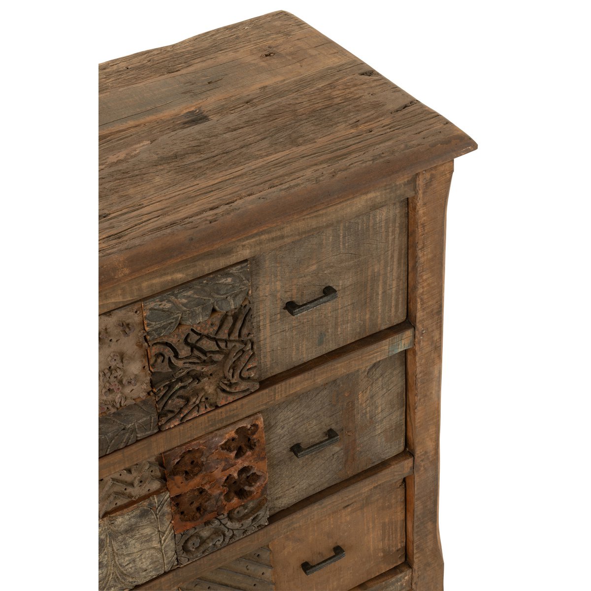 J-Line Kast Verouderd Hout Bruin